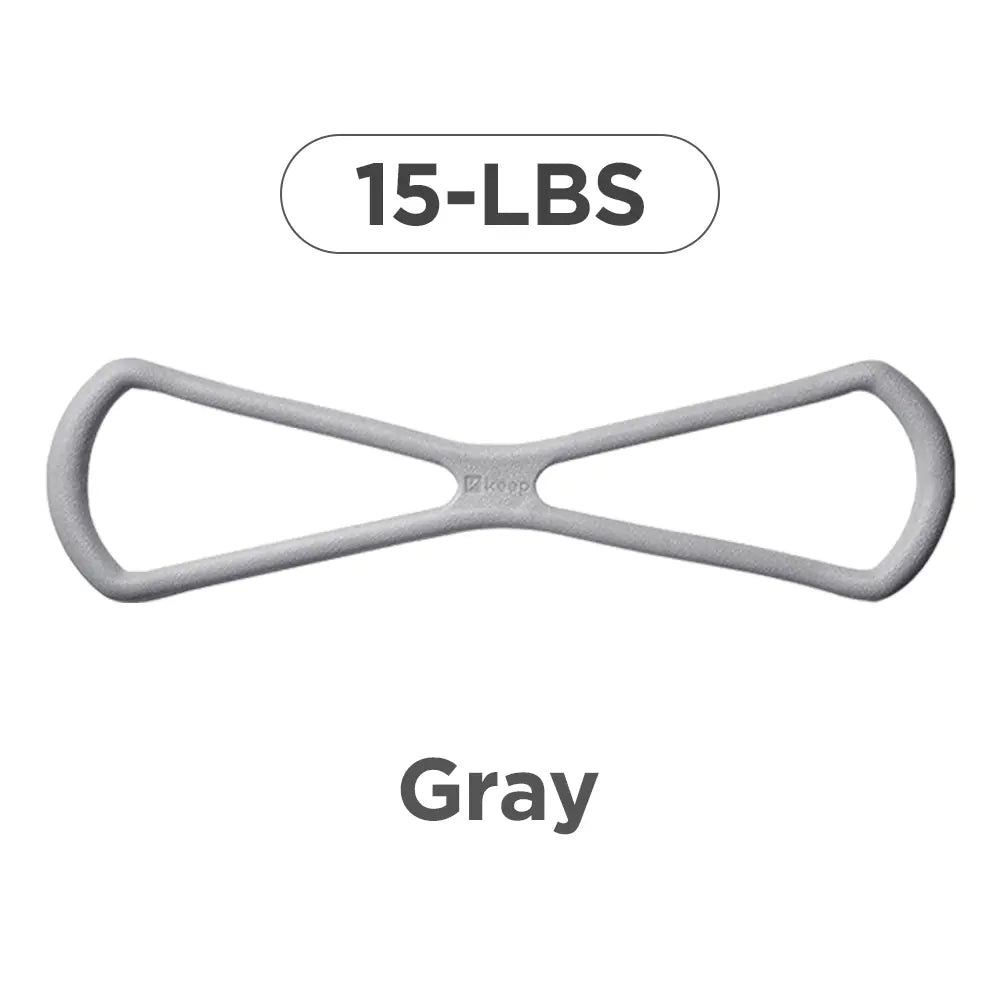 Keep Resistance Bands Figure 8 Exercise Bands for Women 8 Shaped TPE Material for Arms Chest Expander Yoga Gym Fitness Muscle Training Summervibes