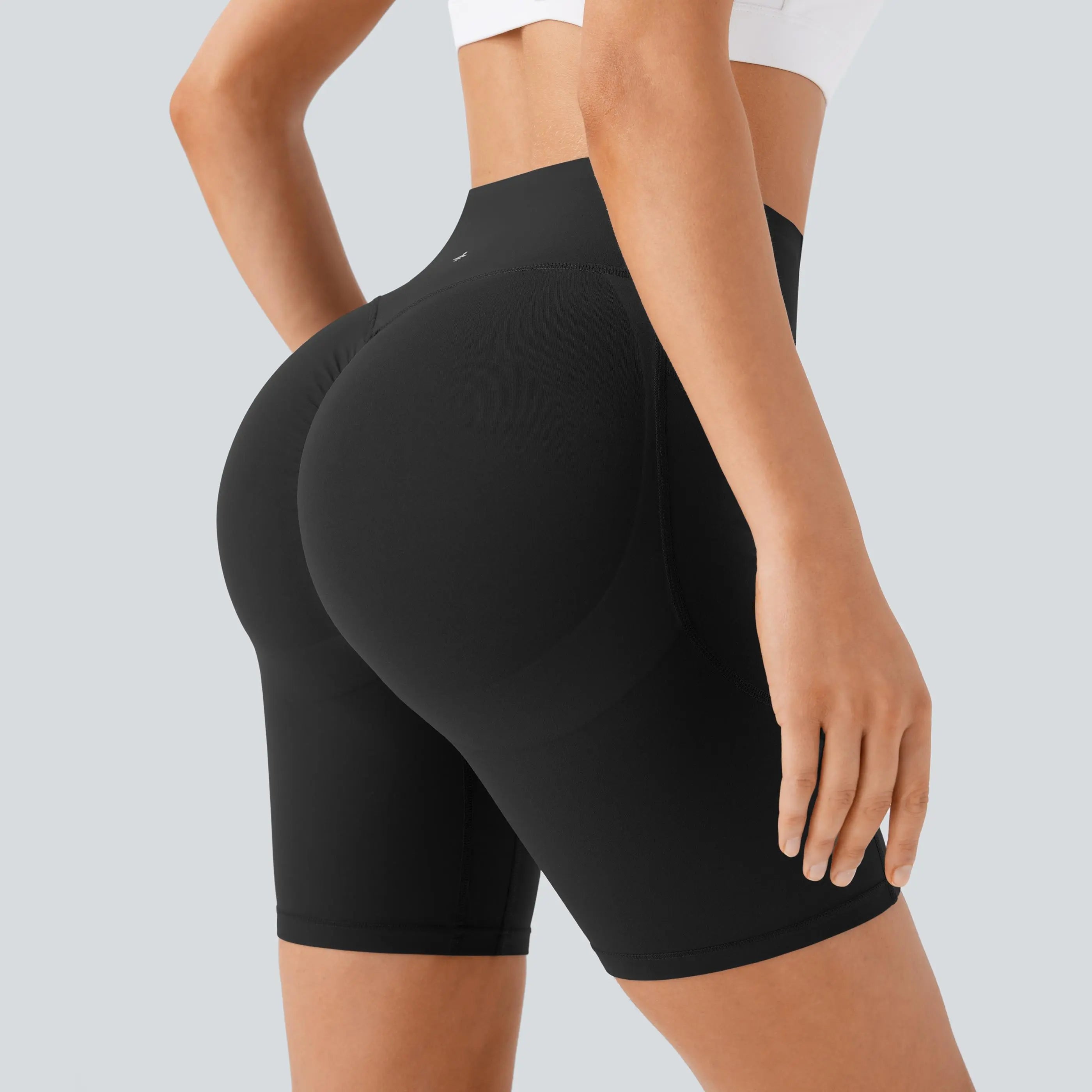 【Creator’S Pick】Halara Ultrasculpt High Waisted Scrunch Butt Lifting Tummy Control Pocket Shaping Workout Biker Shorts 5"/7" #Swimweek