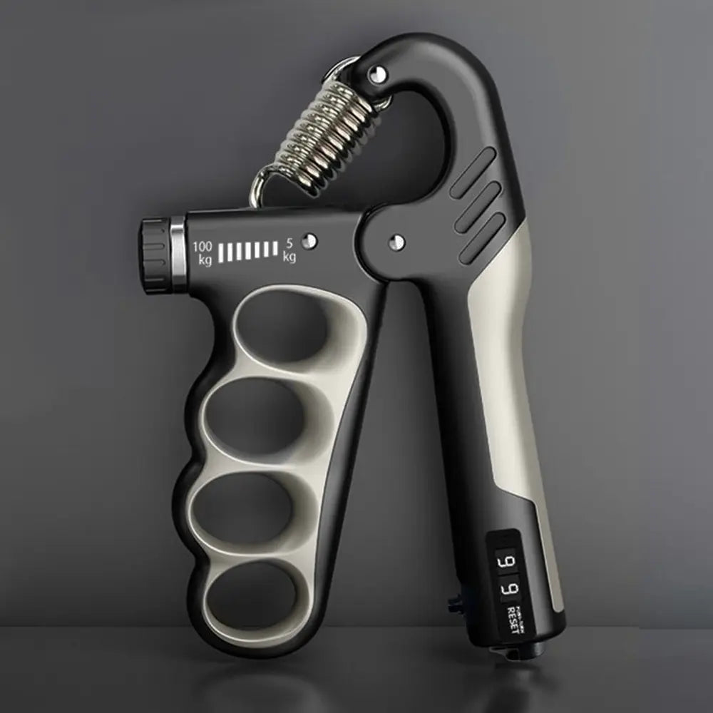 LINGPENG Adjustable Hand Grip Strength Trainer, Hand Grips for Strength Training, Handgrip, 5-100Kg Hand Grip Strengthener with LCD Display, Hand Strengthening Training Equipment, Fitness Equipment for Home Gym Workout, Hand Gripper #GLOBAL PICKS