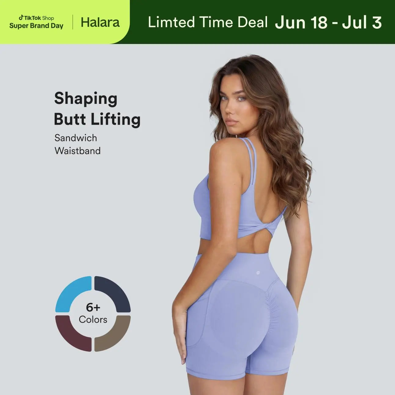 【Creator’S Pick】Halara Ultrasculpt High Waisted Scrunch Butt Lifting Tummy Control Pocket Shaping Workout Biker Shorts 5"/7" #Swimweek