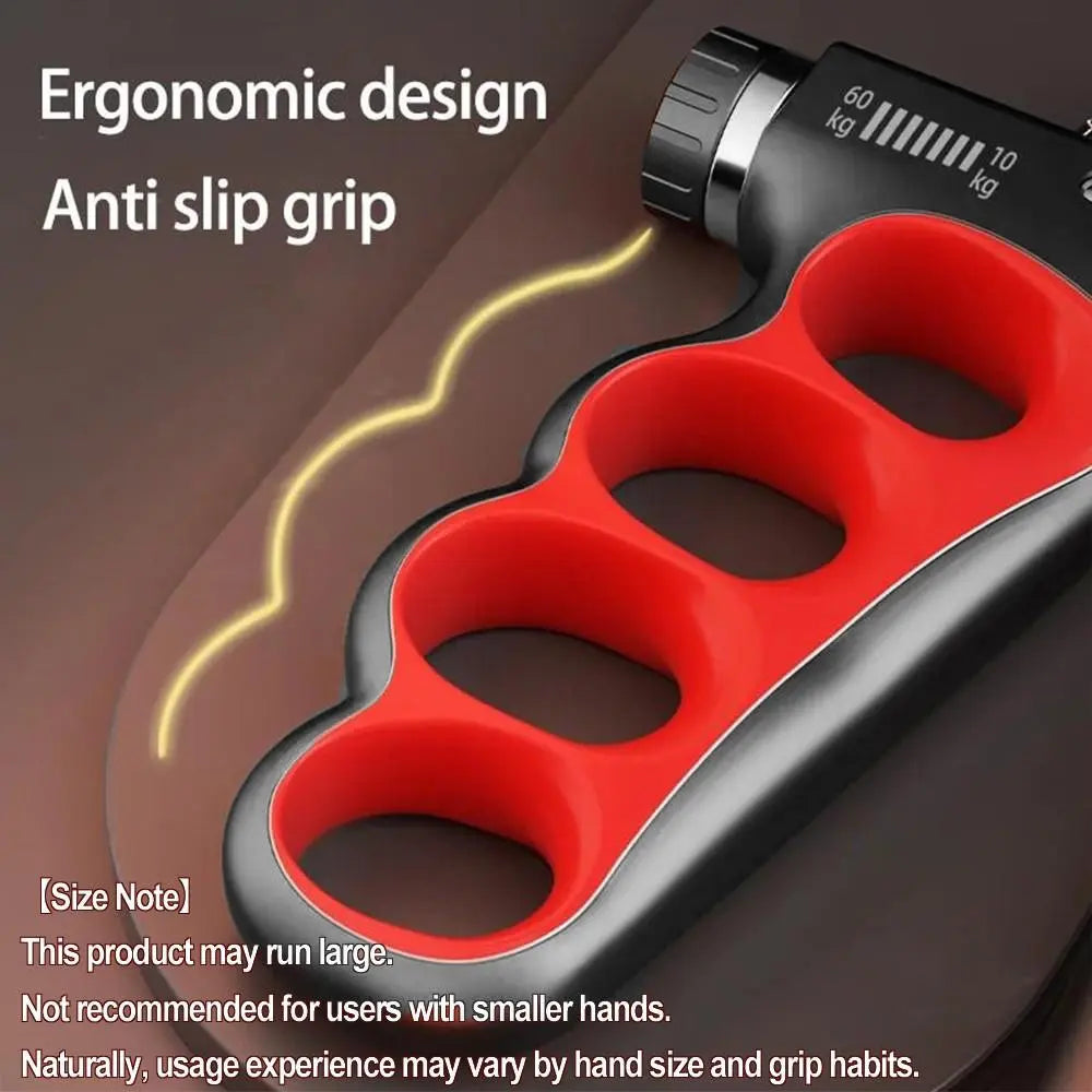 LINGPENG Adjustable Hand Grip Strength Trainer, Hand Grips for Strength Training, Handgrip, 5-100Kg Hand Grip Strengthener with LCD Display, Hand Strengthening Training Equipment, Fitness Equipment for Home Gym Workout, Hand Gripper #GLOBAL PICKS