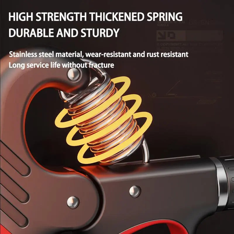 LINGPENG Adjustable Hand Grip Strength Trainer, Hand Grips for Strength Training, Handgrip, 5-100Kg Hand Grip Strengthener with LCD Display, Hand Strengthening Training Equipment, Fitness Equipment for Home Gym Workout, Hand Gripper #GLOBAL PICKS