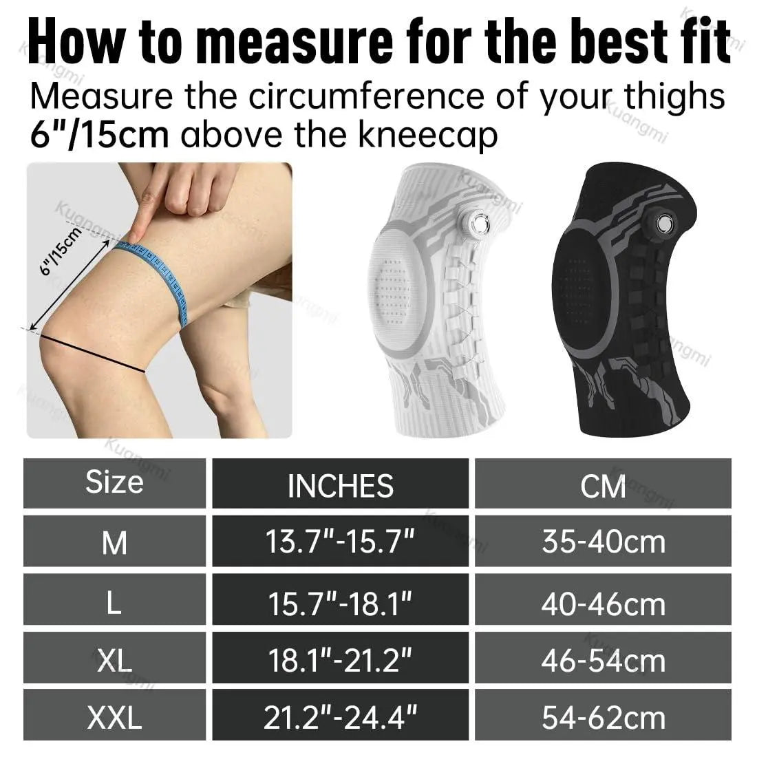 Professional Adjustable Dial Knee Brace for Men & Women with Patella Gel Pad, Dual Side Stabilizers & Compression Support, Knee Sleeve for Running, Sports, Workout, ACL, Meniscus Tear, Arthritis Pain Relief & Recovery Father'S Day Gift