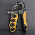 LINGPENG Adjustable Hand Grip Strength Trainer, Hand Grips for Strength Training, Handgrip, 5-100Kg Hand Grip Strengthener with LCD Display, Hand Strengthening Training Equipment, Fitness Equipment for Home Gym Workout, Hand Gripper #GLOBAL PICKS