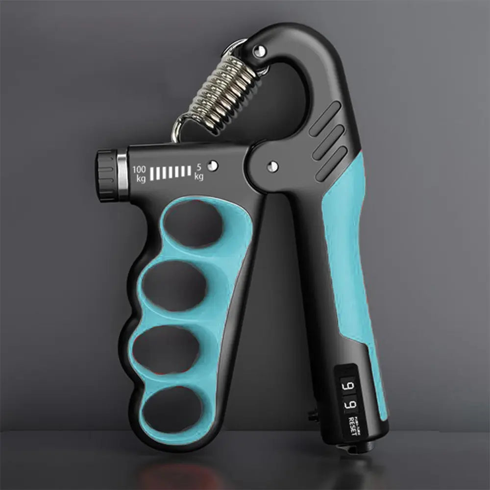 LINGPENG Adjustable Hand Grip Strength Trainer, Hand Grips for Strength Training, Handgrip, 5-100Kg Hand Grip Strengthener with LCD Display, Hand Strengthening Training Equipment, Fitness Equipment for Home Gym Workout, Hand Gripper #GLOBAL PICKS