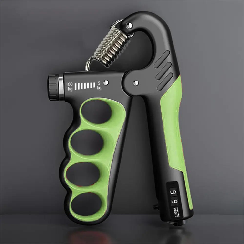 LINGPENG Adjustable Hand Grip Strength Trainer, Hand Grips for Strength Training, Handgrip, 5-100Kg Hand Grip Strengthener with LCD Display, Hand Strengthening Training Equipment, Fitness Equipment for Home Gym Workout, Hand Gripper #GLOBAL PICKS