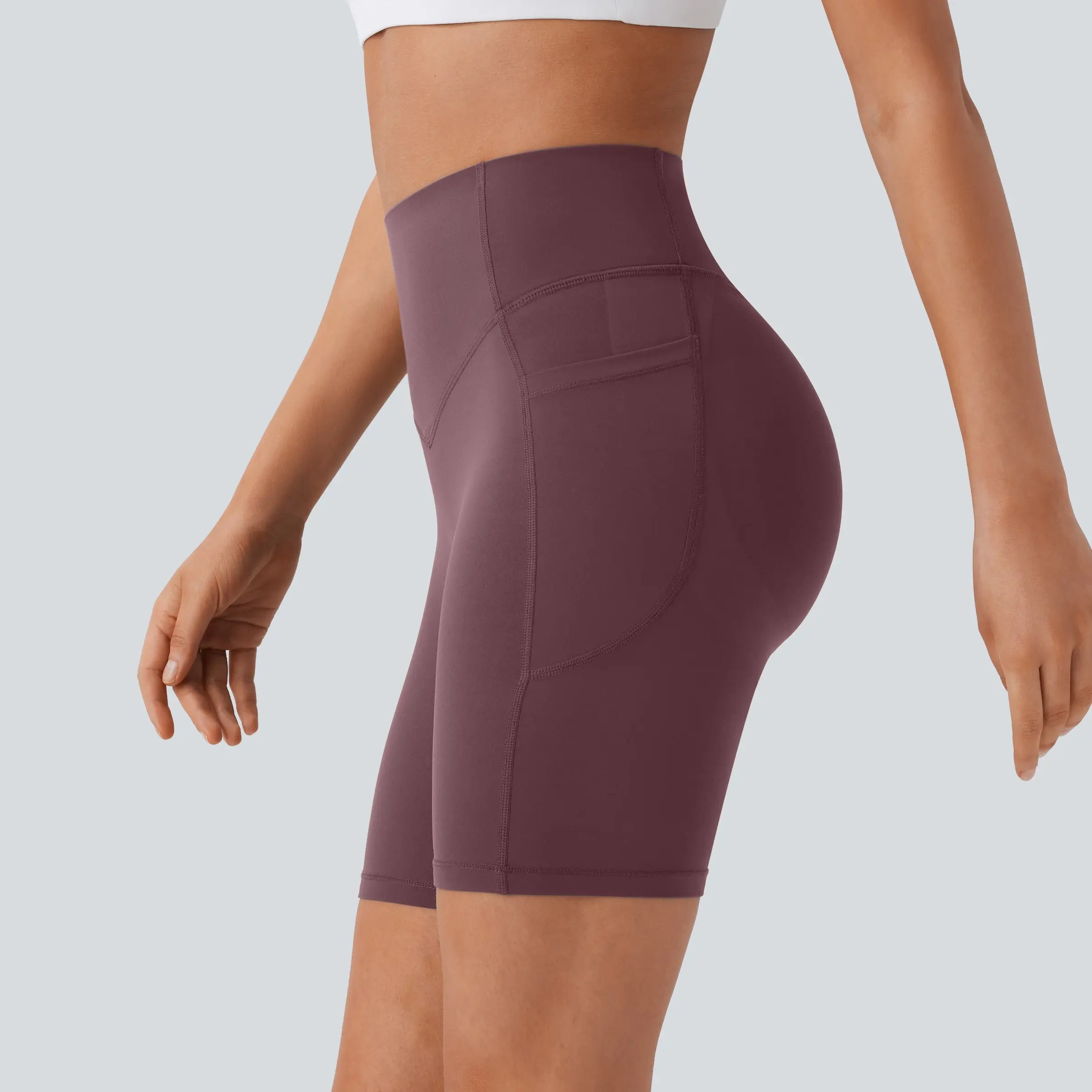【Creator’S Pick】Halara Ultrasculpt High Waisted Scrunch Butt Lifting Tummy Control Pocket Shaping Workout Biker Shorts 5"/7" #Swimweek